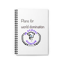 Load image into Gallery viewer, Plans for World Domination notebook
